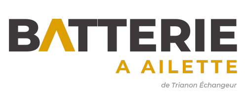 Batterie à ailette logo